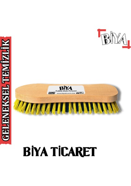 Tahta Halı Fırçası (Ahşap Elde Halı Yıkama Fırçası)