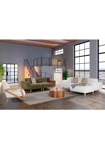 Siesta Köşeli Koltuk Takımı