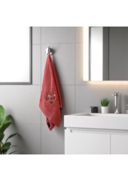 %100 Pamuklu 2’li Havlu Seti – El ve Banyo – Nakışlı – Hediyelik Kutulu modelleri