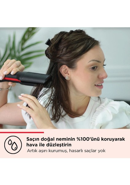 One Step Air Straight Saç Kurutma Makinesi ve Düzleştirici RVDR5330E
