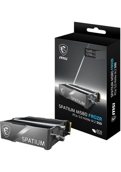 Msı Spatium M580 Frozr Soğutuculu 2tb Pcıe 5. M.2