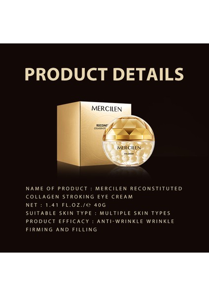 Kapsüllü Kolajen Göz Kremi - Aydınlık ve Sıkı Göz Çevresi modelleri