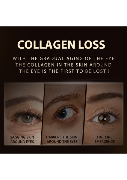 Kapsüllü Kolajen Göz Kremi - Aydınlık ve Sıkı Göz Çevresi