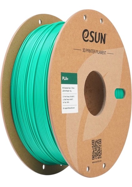 Pla+ Filament Yeşim Yeşili(Jade Green) 1.75MM 1kg-