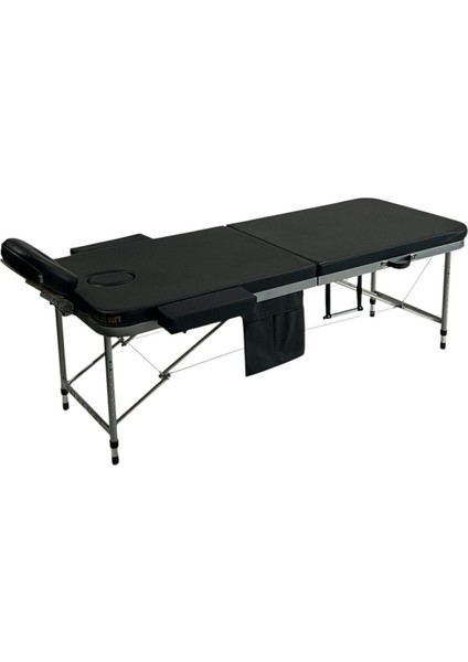 Taşınabilir Rahat Masaj Masası, Siyah, 180 cm uzunluk, 60-75 cm genişlik fiyatları