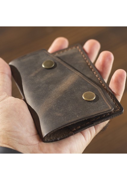 Risus Kapaklı Hakiki Deri Minimal Cüzdan Kişiye İsme Özel modelleri