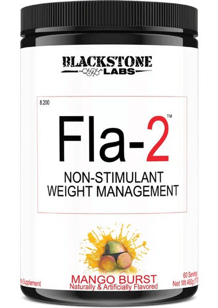 Blackstone Fla-2 Non Stimulant Weight Appetite Control Garcinia Cambogia+L Carnitine Fat Burner
