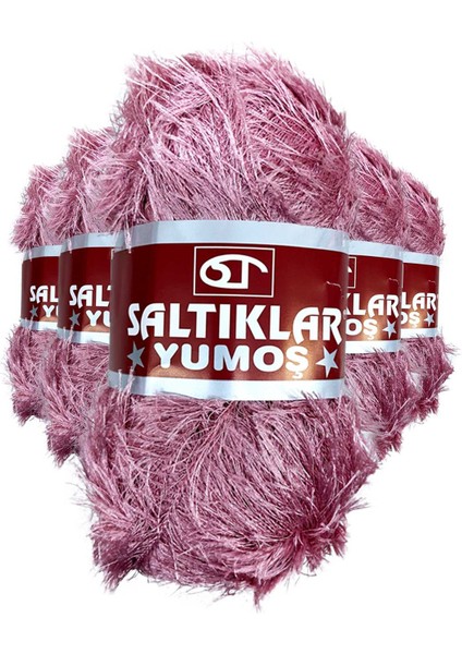 5 Adet Yumoş Sakallı El Örgü Ipi Yünü 28