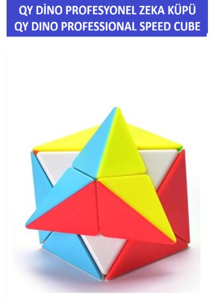 Qy Dıno Profesyonel Speed Cube - Qy Dino Profesyonel Zeka Küpü - Sabır Küpü