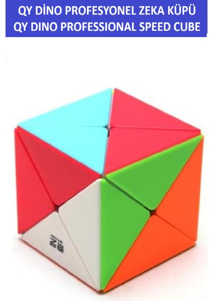 Qy Dıno Profesyonel Speed Cube - Qy Dino Profesyonel Zeka Küpü - Sabır Küpü