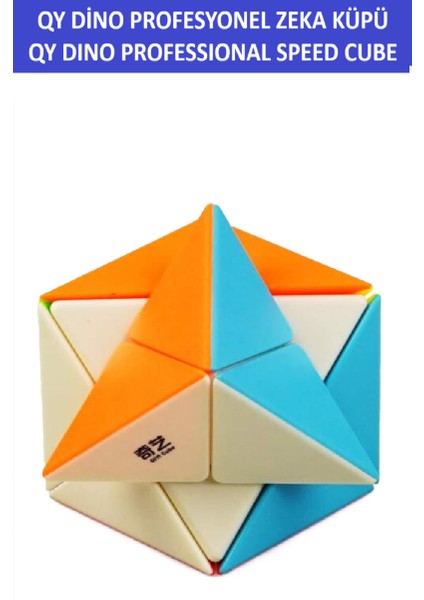 Qy Dıno Profesyonel Speed Cube - Qy Dino Profesyonel Zeka Küpü - Sabır Küpü