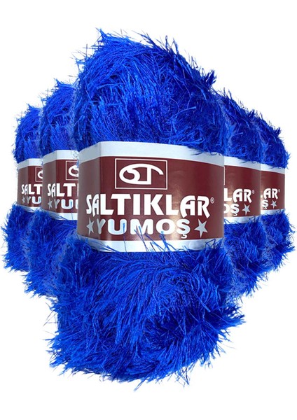 5 Adet Yumoş Sakallı El Örgü Ipi Yünü 04