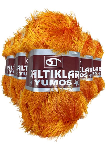 5 Adet Yumoş Sakallı El Örgü Ipi Yünü 103