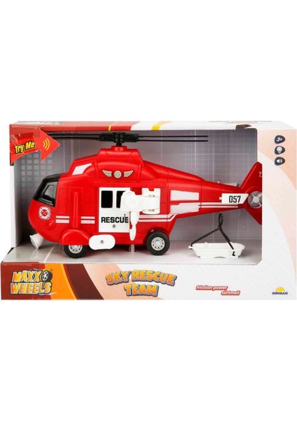 1:16 Maxx Wheels Sesli ve Işıklı Helikopter