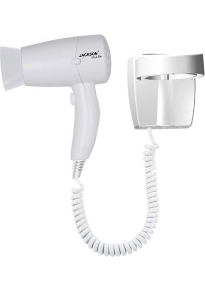 TeknoTrust Güçlü 1000W otel tipi saç kurutma makinesi, hafif, kullanışlı, beyaz renk, 220-240V modelleri