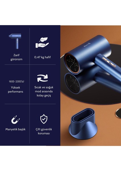 DEM-CF15W Saç Kurutma ve Fön Makinası