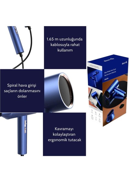 DEM-CF15W Saç Kurutma ve Fön Makinası