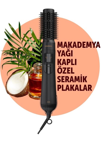 Beyaz saç düzleştirici, seramik plakalı, şık ve kullanışlı ev bakım ürünü