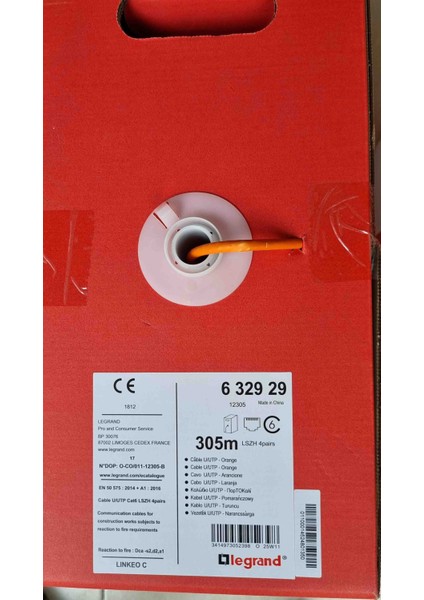 Cat6 U/utb Lszh KABLO-632929 fiyatları