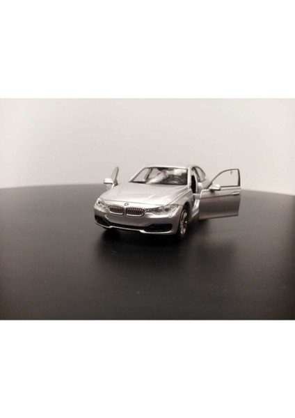 1:36 Bmw 335I Model Araba Çek Bırak (Gri)