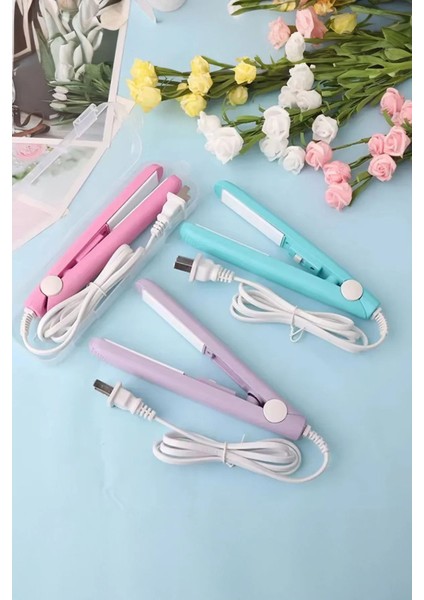 Mini taşınabilir saç düzleştirici, pratik ve hafif tasarım, seramik plakalı, kolay kullanım fırsatları