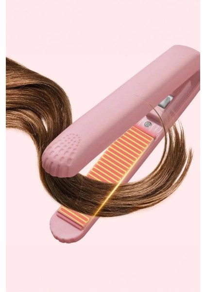 Mini taşınabilir saç düzleştirici, pratik ve hafif tasarım, seramik plakalı, kolay kullanım indirimleri