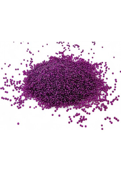 Koyu Fuşya (11/0) 2 mm Kum Boncuğu 100 gr