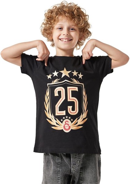 Galatasaray 25 Şampiyonluk Çocuk T-Shirt - C251351