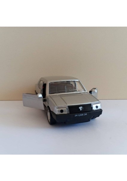 Çek Bırak Tofaş Şahin Metal Model Araç Gri