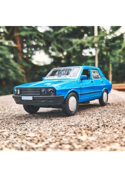 12 Toros Koleksiyon Metal Araba 12CM Lüks Araba Mavi