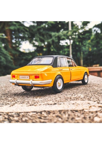 A2 Mkıı 1973 Efsane Koleksiyon Metal Araba 12CM Sarı modelleri