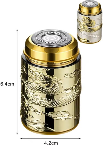 Her Yüze Uyum Sağlayan Sıfır Traş Makinesi Hızlı Şarj Özelliği Mini Seyahat Döner Jilet modelleri