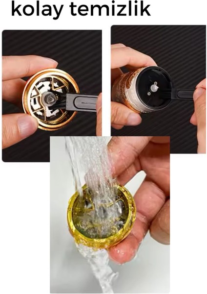 Her Yüze Uyum Sağlayan Sıfır Traş Makinesi Hızlı Şarj Özelliği Mini Seyahat Döner Jilet indirimleri