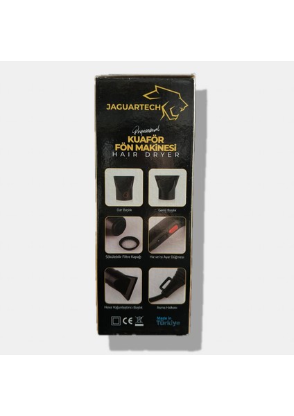 Jaguartech Profesyonel Kuafor Fön Makinası