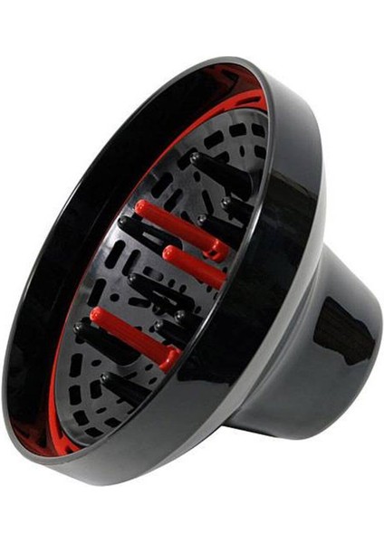 TeknoTrust 2400W Turbo Nano İtalyan Motor Fön ve Dalga Düzleştirici, Siyah, 2 hız ve 2 ısı ayarı
