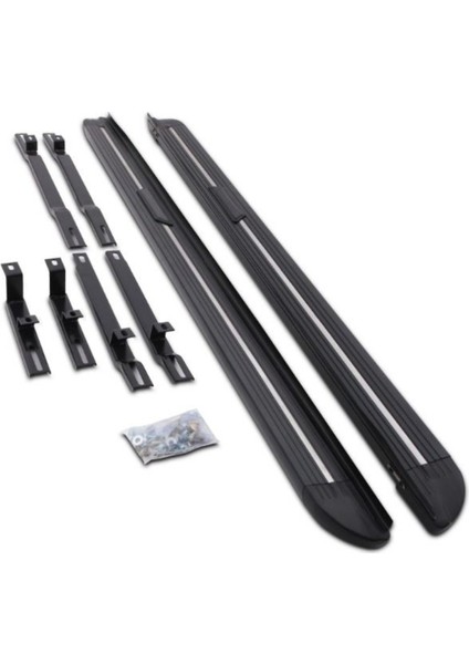 Nissan Qashqai Yan Basamak Koruma Siyah Oem 2014-2022 Arası Uyumlu