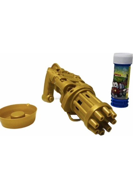 Köpük Çıkaran Pilli Tabanca - Sesli Köpük Çıkartan Tabanca