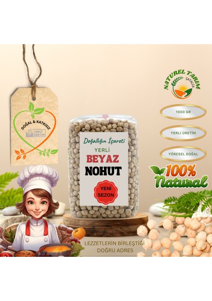 Naturel Yerli Beyaz Nohut
