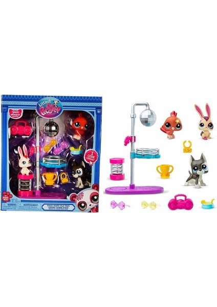 6377 Sun- Littlest Petshop Minişler Dısco Night Oyun Seti fiyatları