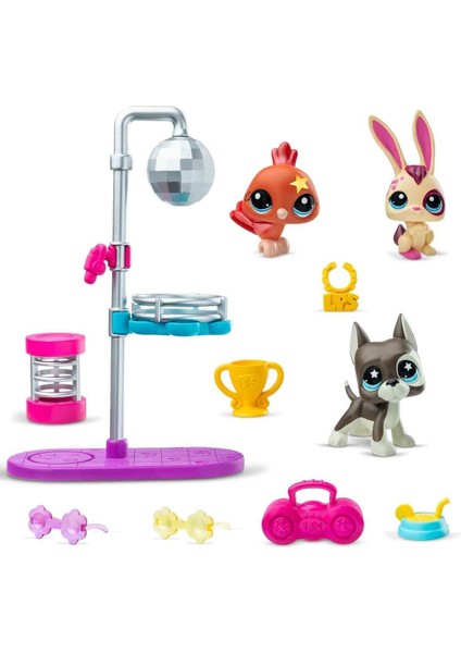 6377 Sun- Littlest Petshop Minişler Dısco Night Oyun Seti modelleri