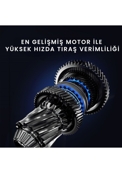 X8S-C 5 I 1 Arada Islak Kuru Kullanıma Uygun Şarjlı Çoklu Tıraş Seti