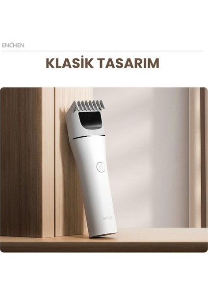 Boost 2 Beyaz Taşınabilir Şarjlı Saç Kesim Makinesi modelleri