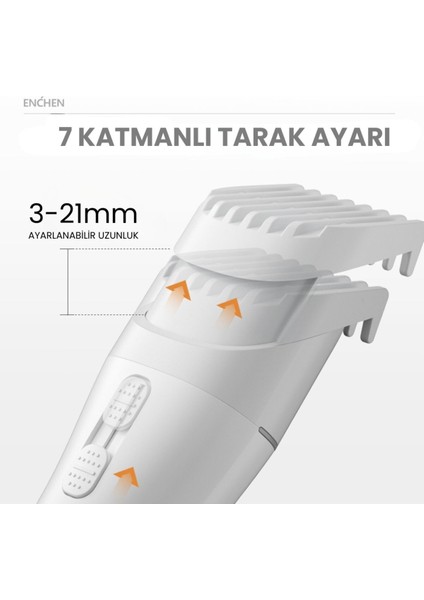 Boost 2 Beyaz Taşınabilir Şarjlı Saç Kesim Makinesi fırsatları
