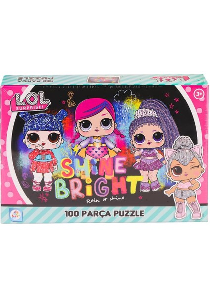 Nessiworld LOL0055 Lol 100 Parça Puzzle -Laçokids