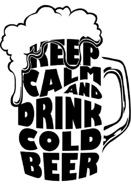 Kaliteli Penye Kadın Erkek Unisex Yetişkin Baskılı Beyaz Gri Tshirt Keep Calm Drink Beer Beyaz fiyatları