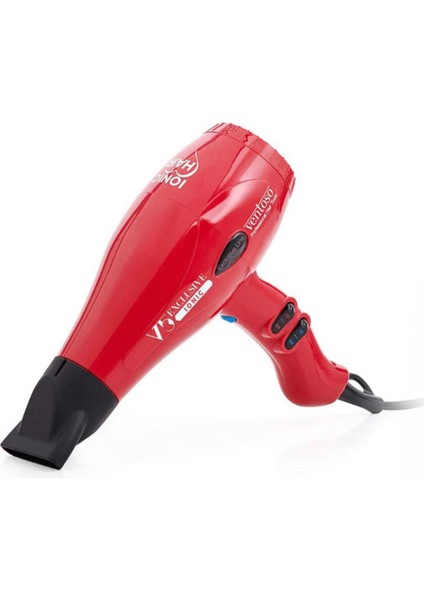 V5 Exclusive 2500W Iyonik Profesyonel Saç Kurutma ve Fön Makinesi Rosso Vigolu