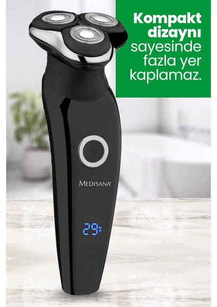 TeknoTrust Esnek Başlıklı LED Ekranlı, Suya Dayanıklı, Kablosuz Tıraş Makinesi fırsatları