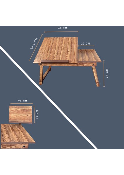 Ahşap Kuran-I Kerim Rahlesi - Ergonomik, Katlanabilir ve Ayarlanabilir Masaüstü Tasarım ile Konforlu Kitap Okuma fırsatları