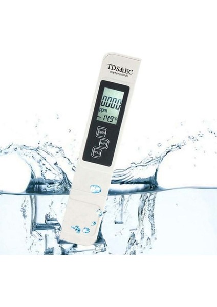 3in1 Dijital Tds Su Kalitesi Değer Ölçüm Cihazı