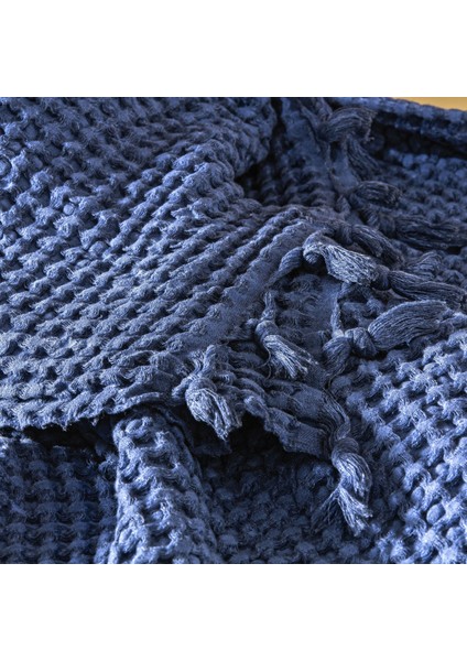 Taç Butik Bodrum Pike Pamuk Çift Kişilik Pike Lacivert fiyatları